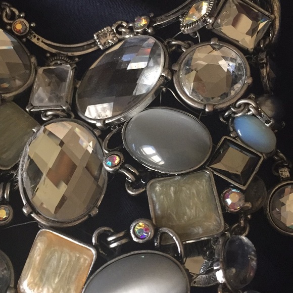 Chico's Jewelry - Chico’s Rhinestone Statement Necklace. NWT